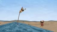 Animák, který baví i dospělé: Dva kamarádi se potřebují dostat na druhý břeh řeky